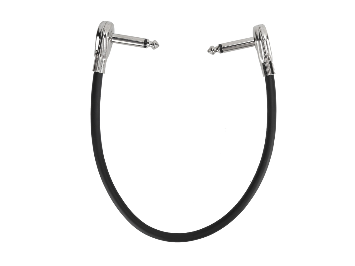 Cable De Guitarra Eléctrica De 6,35 Mm Con Ángulo Recto Para Pedal De Efectos De Bajo, 15 Cm, Jd6226