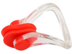 Clip Nasal para Natación ATRUMS Silicona BJ-004 Rojo (3.4 x 2.4 cm)