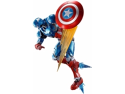 Figura Capitão America Tech-On Avengers Marvel 16 Cm (6 años)