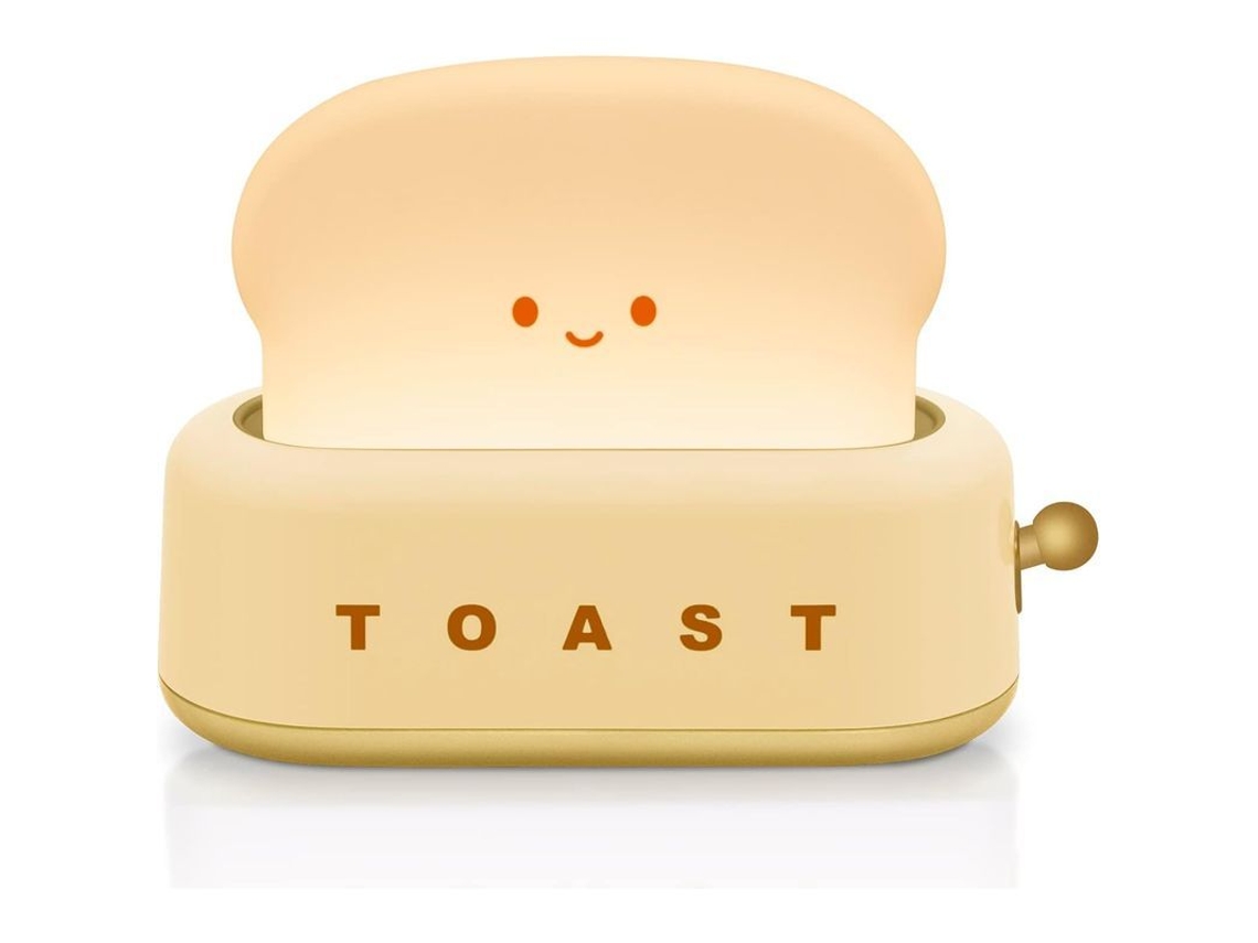 Bonita Lámpara De Mesa Con Forma De Tostada Para Niños, Luz Nocturna, Regalo De Navidad Y Cumpleaños Para Niñas (verde)