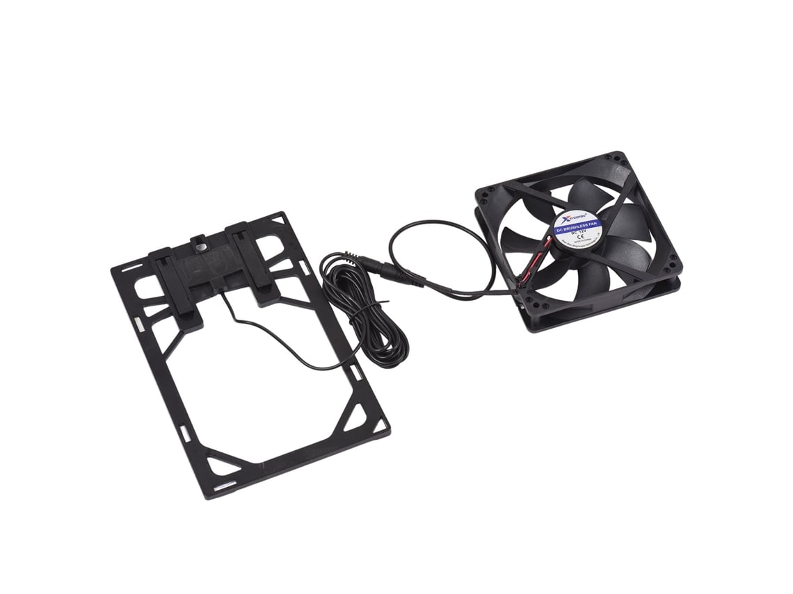 Mini Ventilador Solar De Extracción De 6w 12v Para Gallineros, Invernaderos Y Establos Con Cable De 3m