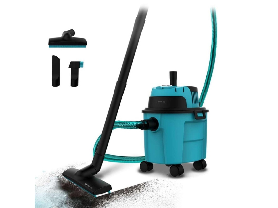 Cecotec Aspirador Sólidos Y Líquidos 10l Conga Rockstar Wet &amp; Dry Compact Garden. 1000w, Ligero, Compacto