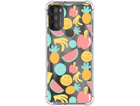 Carcasa Motorola Moto G71 5G TUMUNDOSMARTPHONE Dibujos Antigolpes Frutas 02 Multicolor