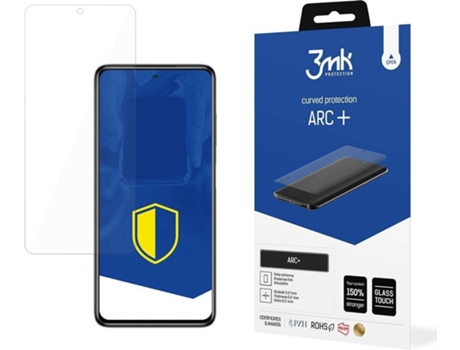 Protector Cristal Templado Xiaomi Poco F3 5G 3MK Arc Plus