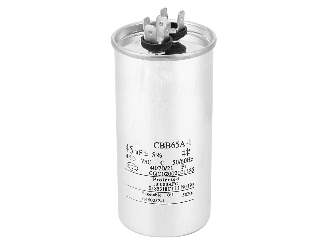Condensador Cbb65 45uf 450v para compresor de aire acondicionado