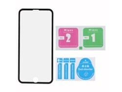 Protector De Pantalla De Vidrio Templado (borde Suave 3d, Cobertura Total) Para Teléfonos Móviles, Hd Negro, Compatible Con Iphone 6/7/8