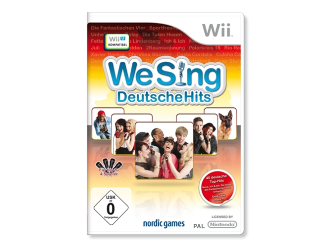 Juego Nintendo Wii We Sing Deutsche Hits