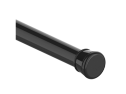 NEVEANCE Varilla para Cortina 70-120 cm Blanca 25 mm - Barra de Tensión sin Perforar para Baño Ventana Armario