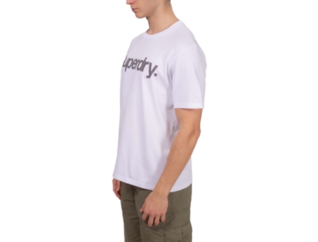 Camiseta de Hombre SUPERDRY Blanco (3XL)