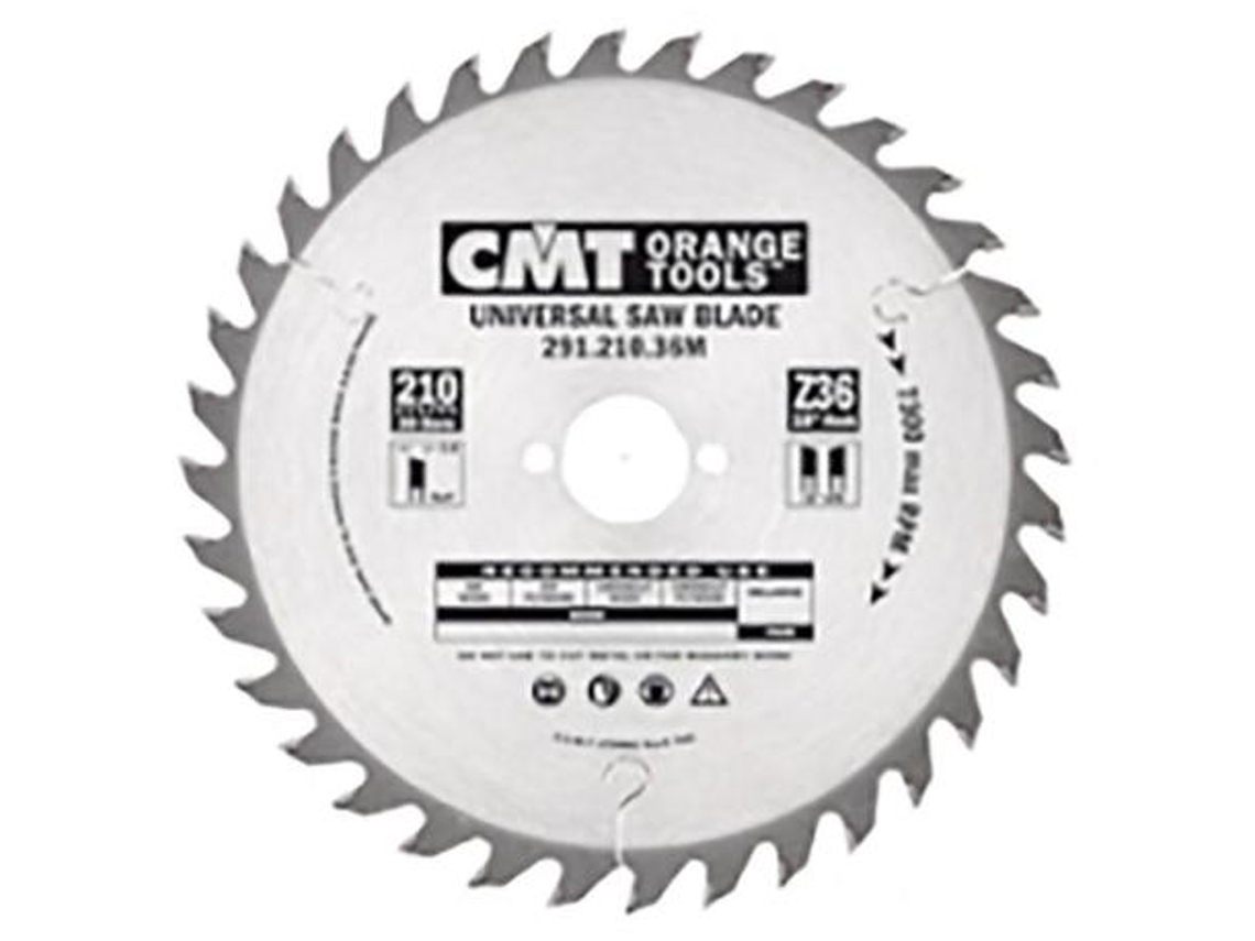 Sierra circular cmt 190-20-2,6 (z-24) madera blanda, dura y contrachapado