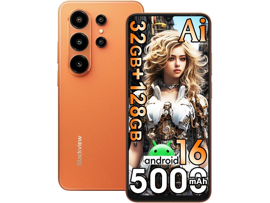 Smartphone Blackview Wave 10 (6,88'' 32 GB 128 GB Naranja)