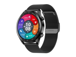 Reloj inteligente con control de la frecuencia cardíaca, presión arterial, contador de pasos, llamadas Bluetooth y notificaciones de mensajes P Yizhood