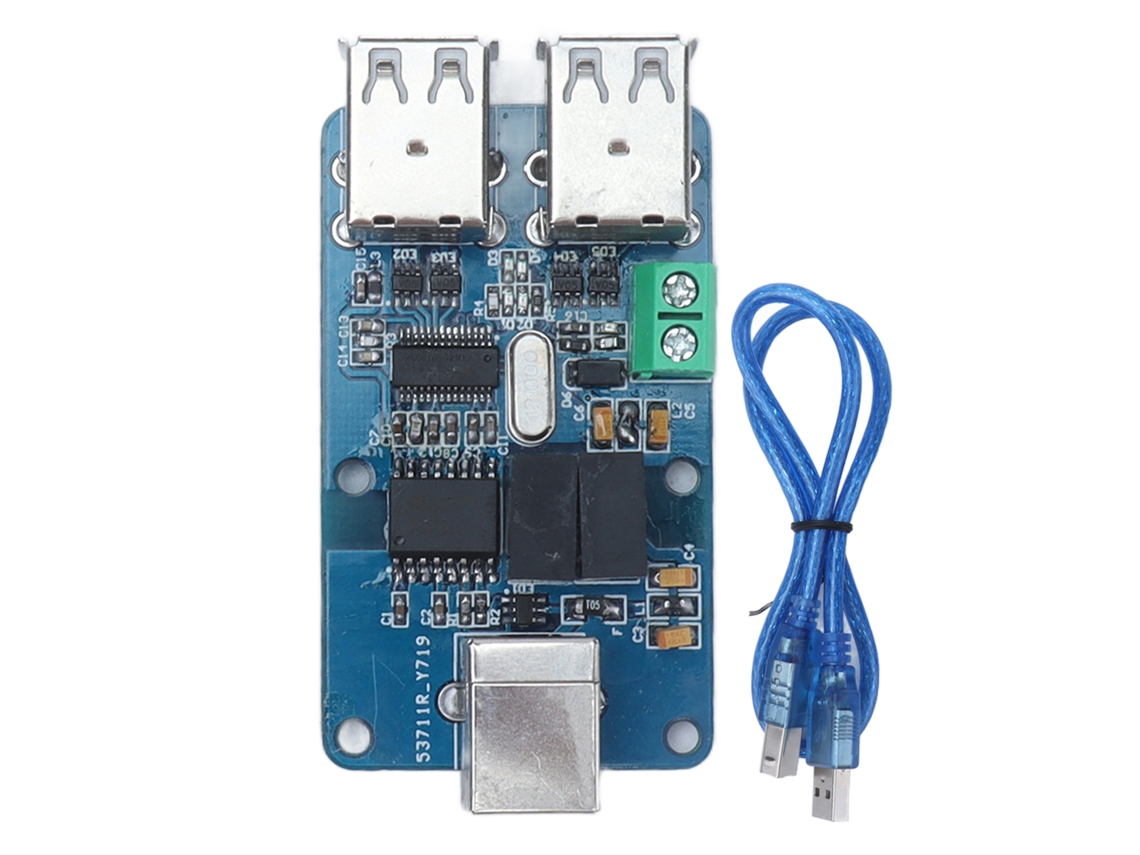 2026velora-isolador Usb Hub 4 Canales Placa De Protección Acoplamiento Isolación Componente Adum3160