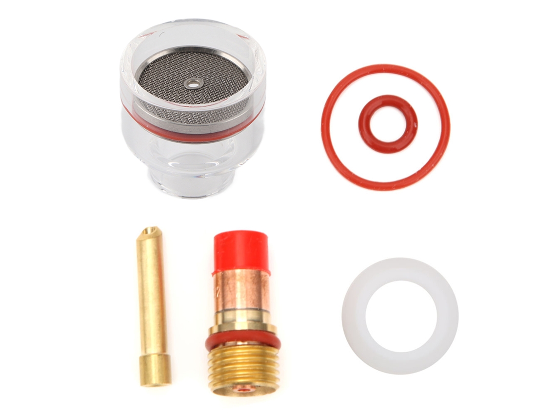Kit De Accesorios Para Soplete De Soldadura Wp, Lente De Gas, Chaleco Y Copa De Vidrio Para Wp-17/18/26