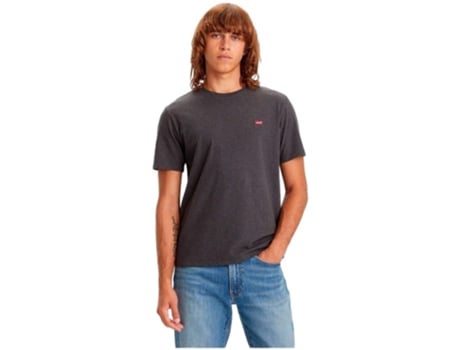Camiseta de Hombre LEVIS Corta Gris (XS)