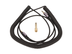 Cable De Audio De 3,5 Mm Con Resorte Retráctil, 3 Metros (9,8 Pies), Plug And Play Con Adaptador Xlr Para Auriculares Mp4