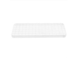 TRUYUETY Placa de Acrílico 9mm - Herramienta para Escultura en Arcilla Transparente, Accesorios de Sellado