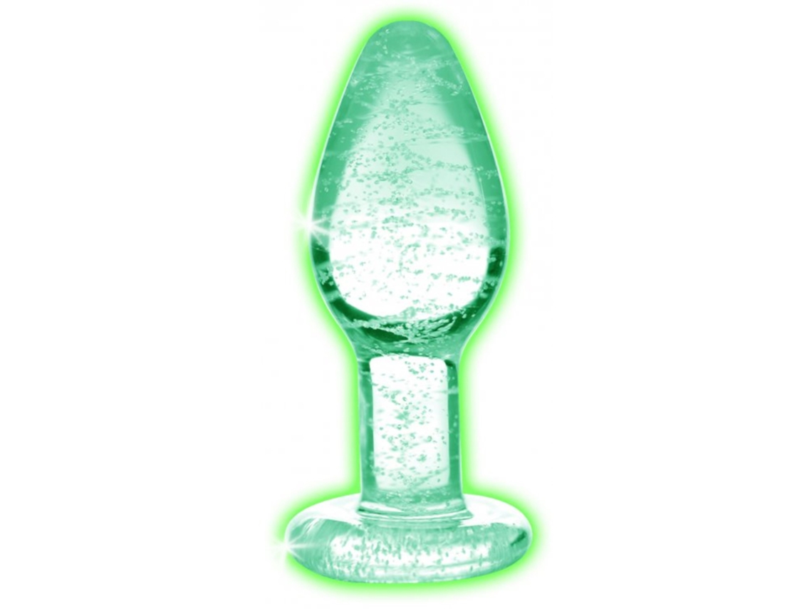 Plug anal de cristal fosforescente Pequeño BOOTY SPARKS