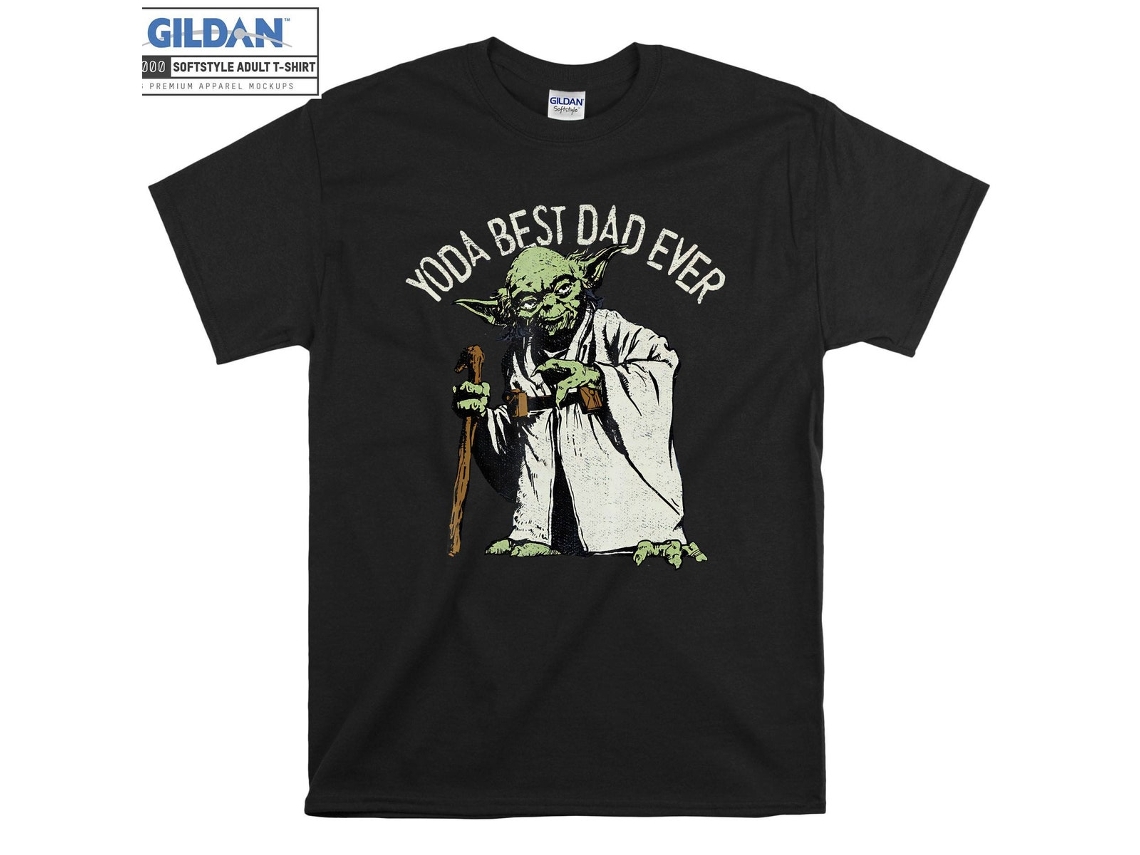 Camiseta Rockinstone Star Wars Yoda Best（l）