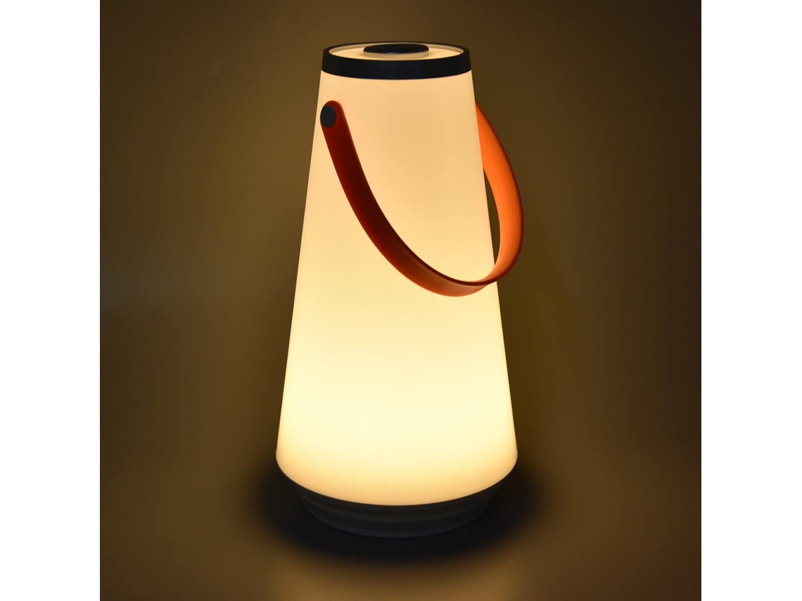 Lámpara de noche LED con control táctil y asa, portátil, con luz blanca cálida e intensa Gokoco