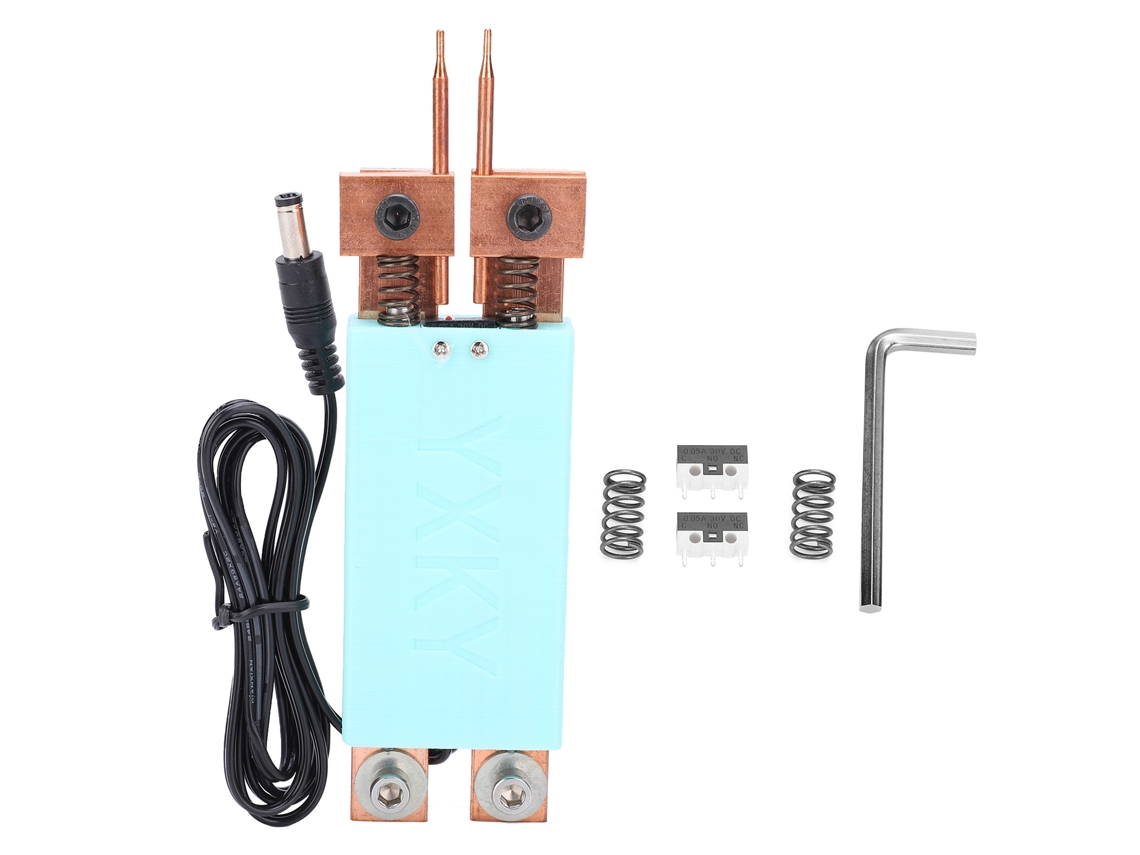 Lápiz De Soldadura Por Puntos Integrado Con Gatillo Automático, Herramienta Manos Libres, Batería 18650 Cian Para Uso Industrial.