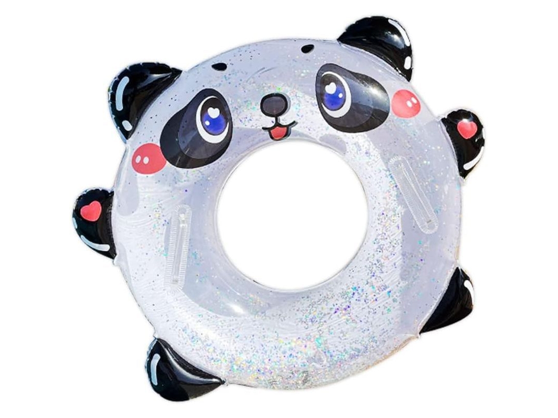 Bola Flotante De Invierno Con Diamantes De Imitación, Forma De Panda Transparente Para Niños De 4 A 8 Años.