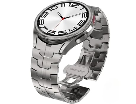 Correa Steellink para Samsung Galaxy Watch4 Classic 42Mm Gris ¡ANTIMPACTO!