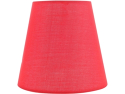 Elegante Tela E14 Para Hotel, Color Rojo.