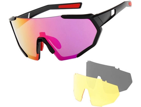 Gafas para Modalidades Outdoor ATRUMS HY-006 Negro (14 x 13.2 x 6.3 cm)