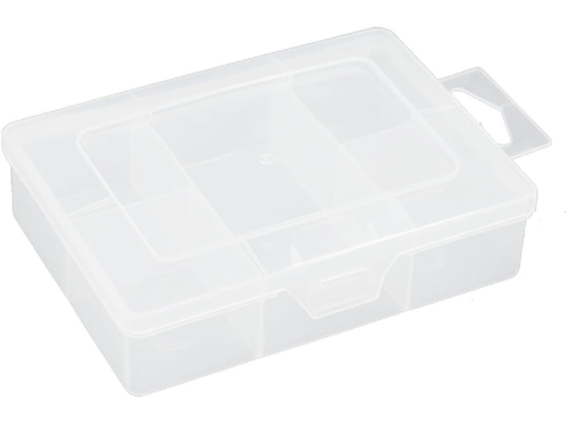 Caja de almacenamiento CHABERLU para herramientas y ferretería, de dos niveles.