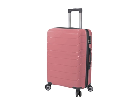 Diamond Mala De Viagem / Trolley Médio 66Cm 4 Rodas Dm5745 Rosa
