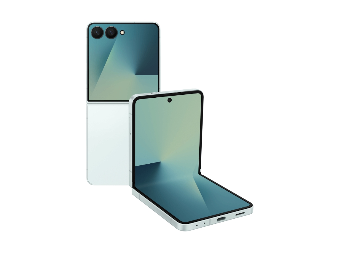 Samsung Galaxy Z Flip7 5g 12gb-256gb Verde Menta (mint Green) Dual Sim Sm-f766b