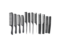 12pcs Novo Conjunto De Pentes De Cabelo Preto Para Cabeleireiro E Estilo De Corte