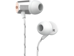 Auriculares con Cable THE HOUSE OF MARLEY UPLIFT 2.0 (In Ear - Micrófono - Plateado)
