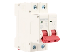 Disyuntor Mini De Circuito Mcb 2p Dc 500v 63a Safety Breaker Dz47‑63z‑2p