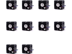 10 Piezas Ffb0412shn 4028 Ventilador De Flujo De Aire Microviolento De 4 Cm, 12 V, 0,60 A, 40 X 40 X 28 Mm Para