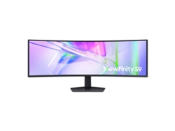 Monitor SAMSUNG ViewFinity S9 S49C950UAU (Negro - Flicker free - 49" - Enchufe EU - 5 ms)