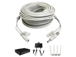Cable De Red Largo Ethernet De Alta Velocidad, Cable Profesional Y Duradero