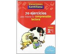 Libro VACACIONES SANTILLANA 1 PRIMARIA 70 EJERCICIO PARA MEJORAR LA COMPRENSION LECTORA de Vacaciones Santillana (Español)