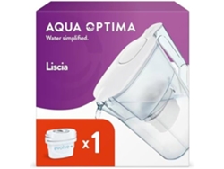 Jarra con filtro reductor de impurezas Aqua Optima Liscia Evolve de 2,5 litros
