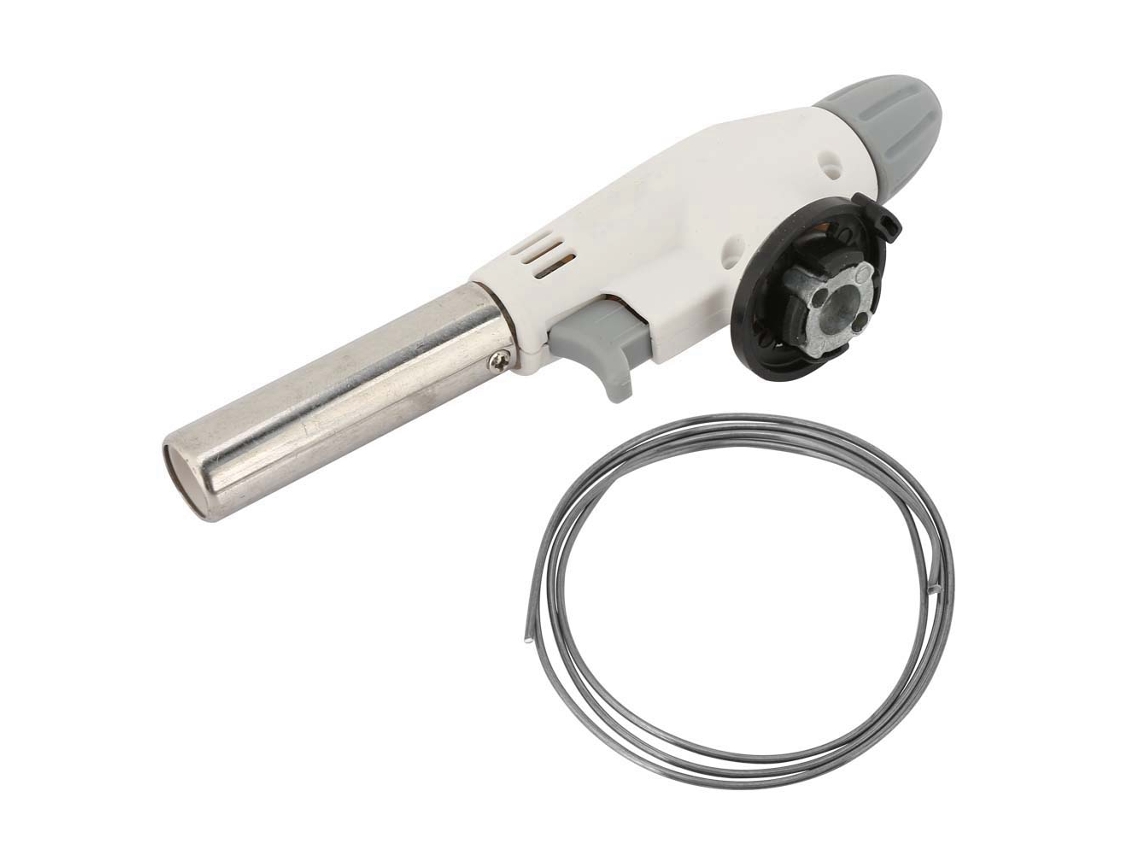 Pistola De Llama Portátil Para Soldar Con Control De Temperatura Y Varilla De Soldadura