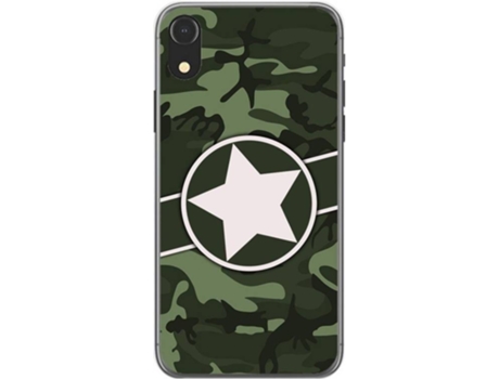 Carcasa iPhone XR TUMUNDOSMARTPHONE Camuflaje 01 Multicolor
