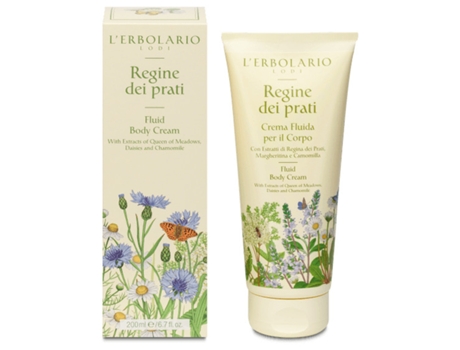 L'ERBOLARIO Crema Corporal Fluida de Reina de Los Prados 200 Ml