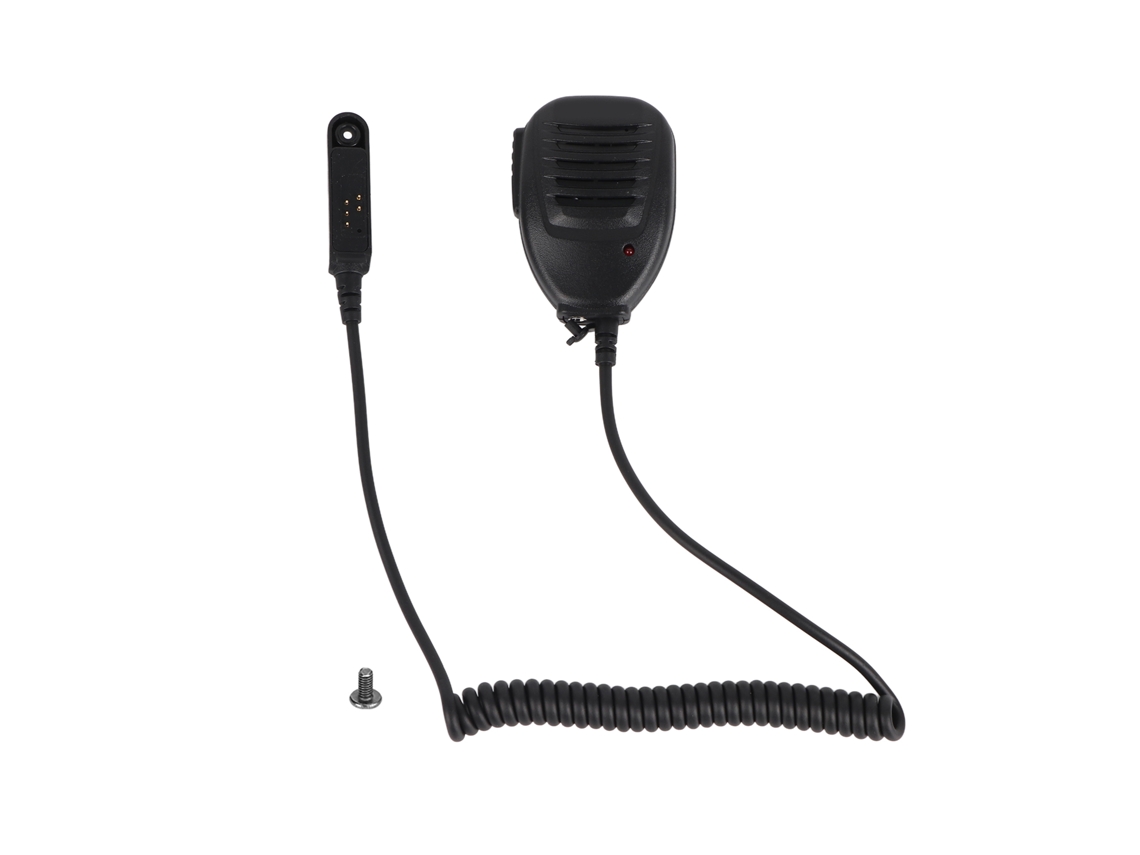 Micrófono De Mano Para Radio Walkie-talkie Uv-9r, Plástico Abs Resistente A Impactos E Impermeable.