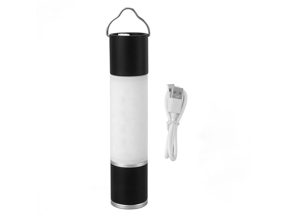 Linterna Led Portátil Recargable Por Usb Con Brillo Ajustable Y Larga Duración, Ideal Para Acampar H