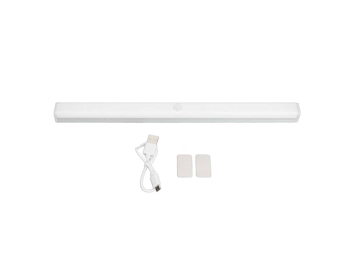 Barra De Luz Led Magnética Recargable Con Sensor De Movimiento Para Armarios Y Vestidores.