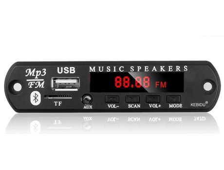 Reproductor Mp3 Usb-Mp3/Wma Bluetooth Sd Radio Fm + Comando