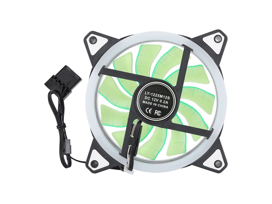 Ventilador De Refrigeración De Cpu De Computadora Sin Escobillas Silencioso De 11 Palas Dc12v 4pin/3pin