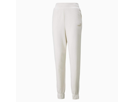Pantalones de Chándal para Mujer PUMA (L - Blanco)