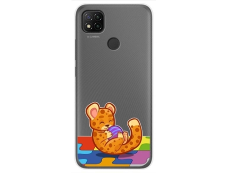 Carcasa Xiaomi Redmi 9C TUMUNDOSMARTPHONE Dibujos Transparente Multicolor